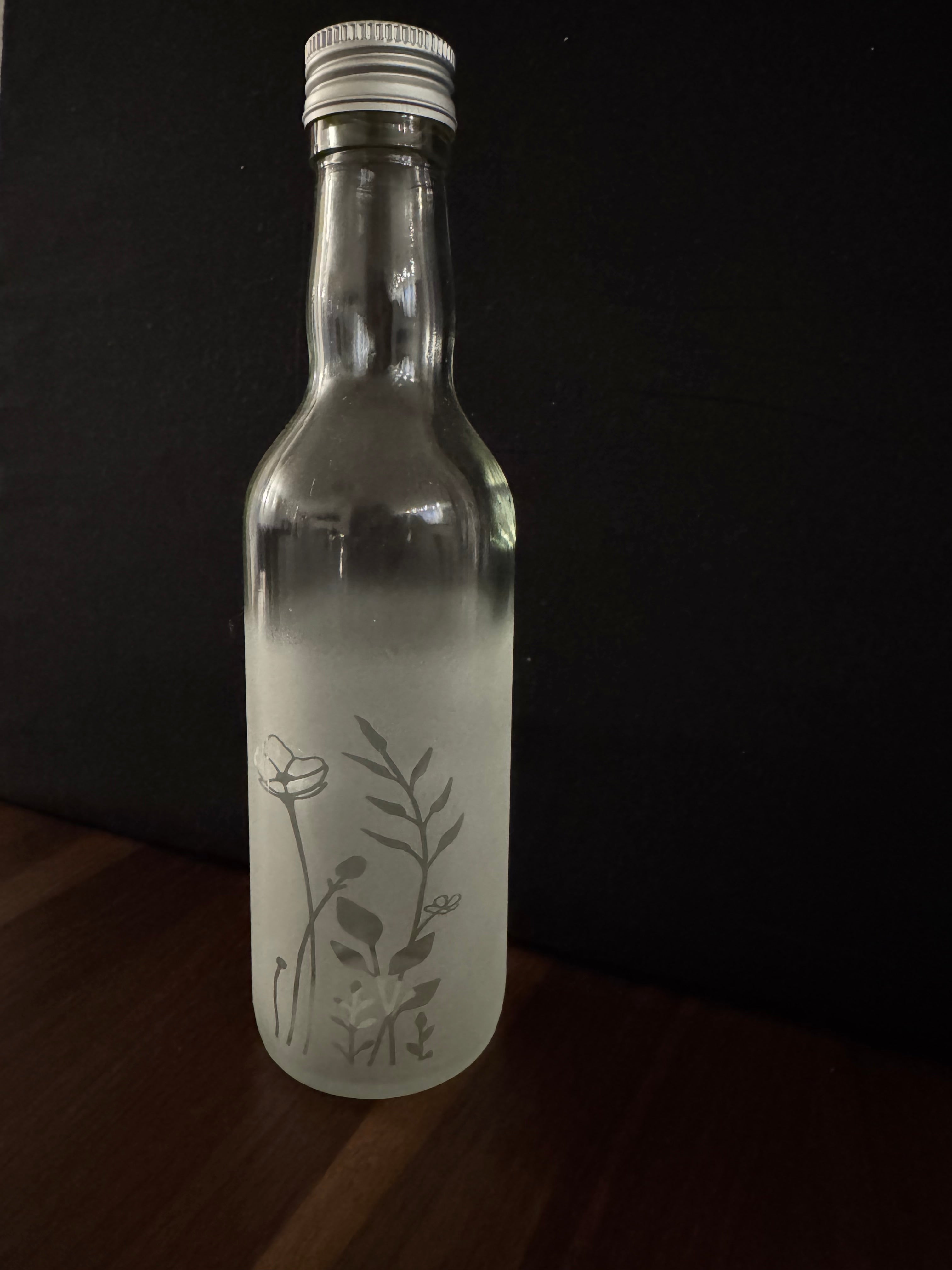 Flasche Blume