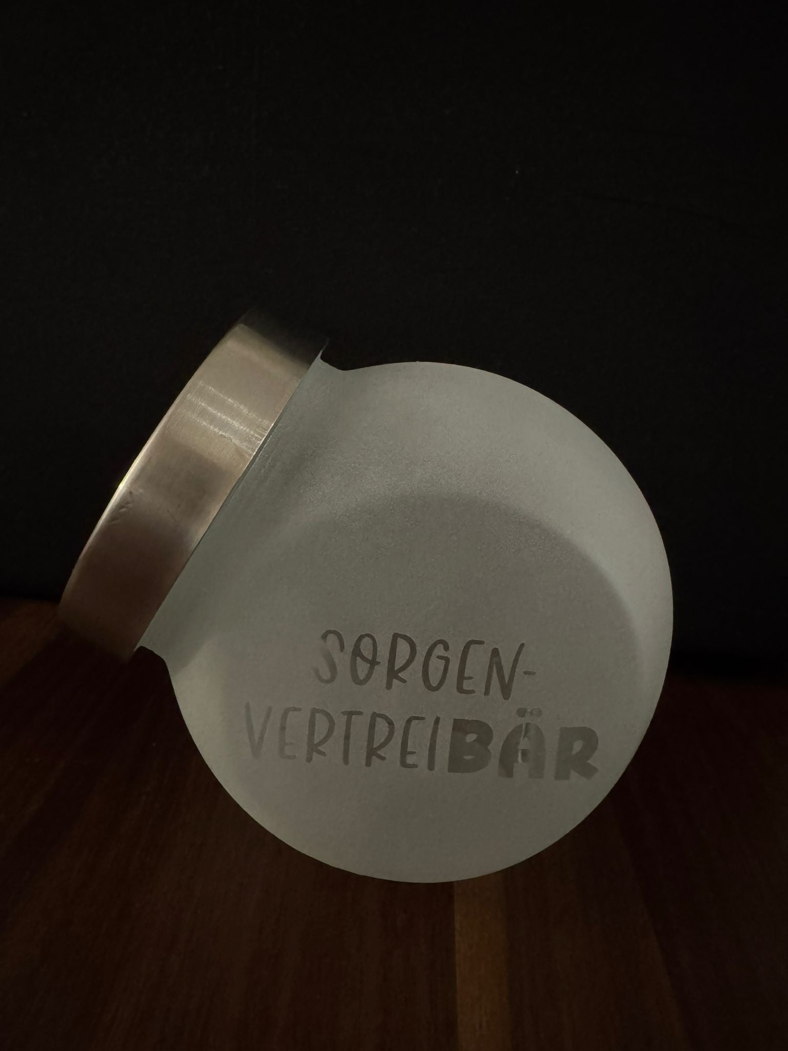 Aufbewahrungsglas SorgenvertreiBÄR