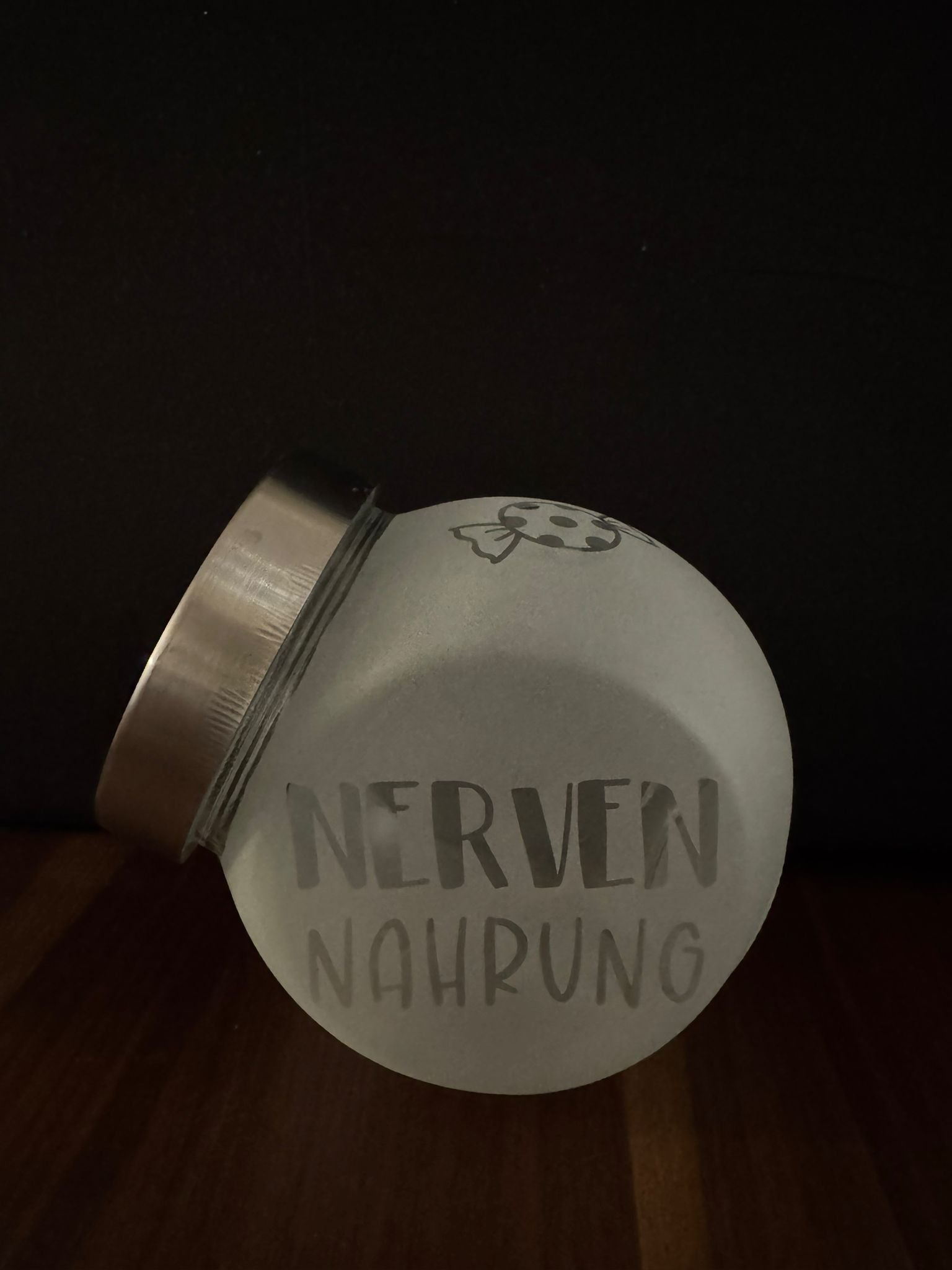 Aufbewahrungsglas Nervennahrung