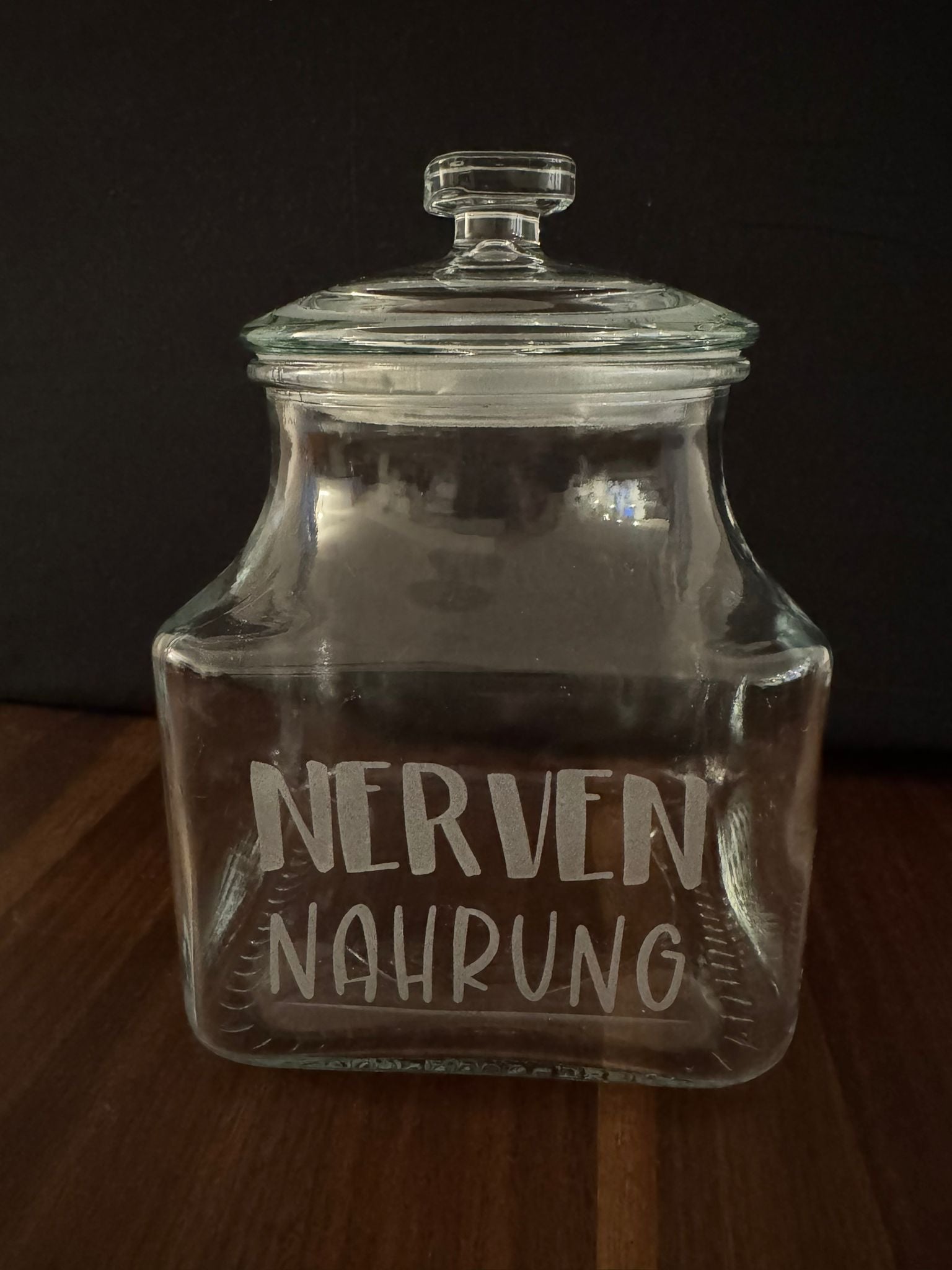 Aufbewahrungsglas Nervennahrung