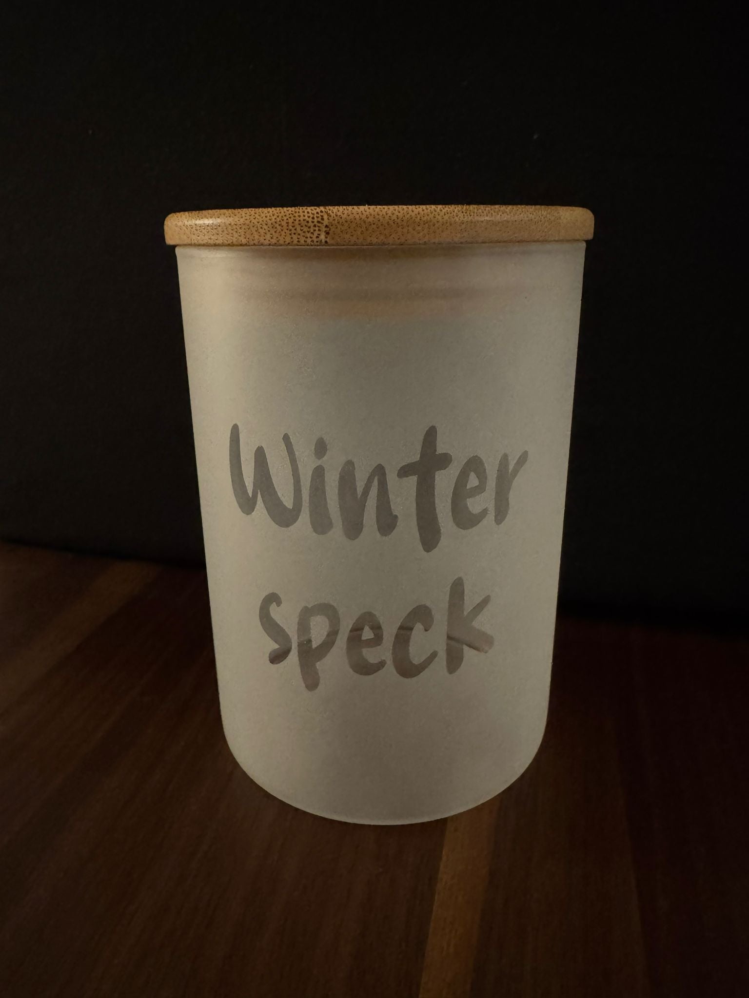 Aufbewahrungsglas Winterspeck