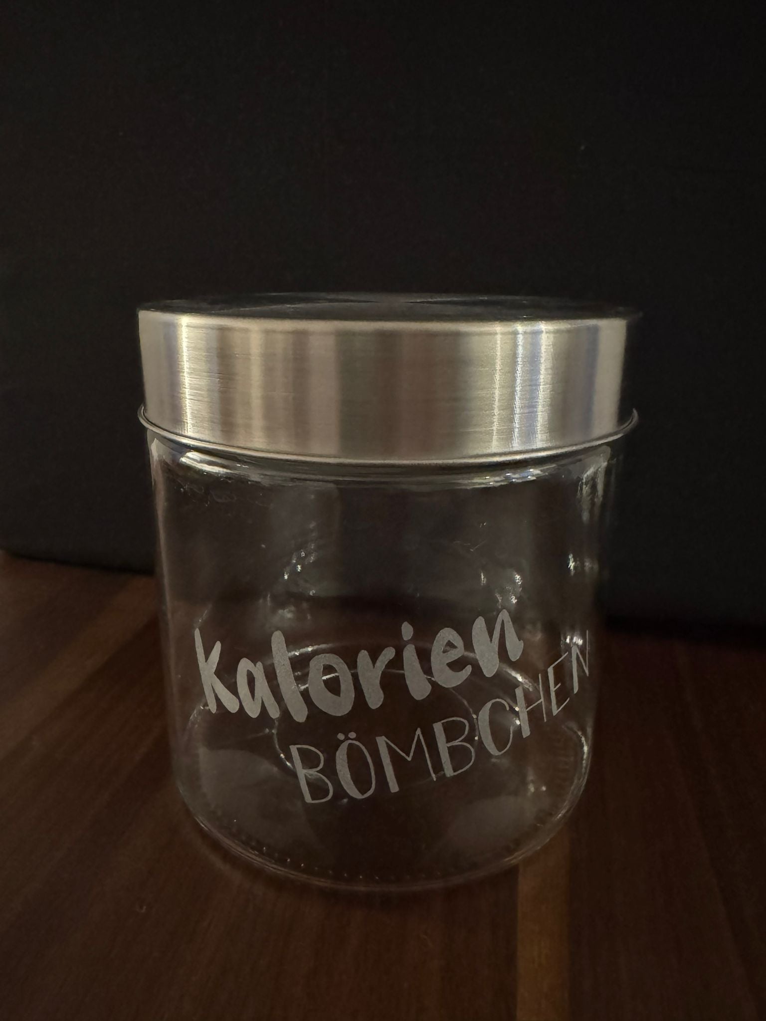 Aufbewahrungsglas Kalorienbömbchen